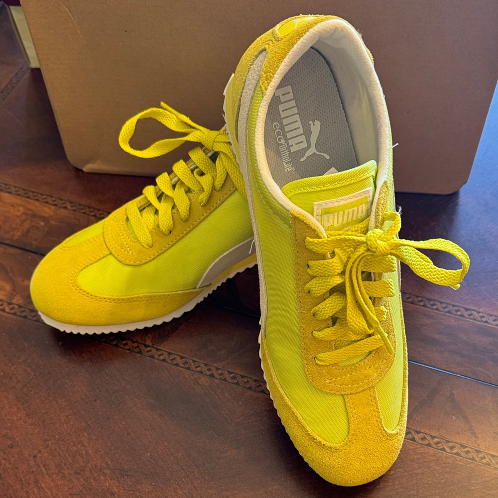 Puma Vibrant Yellow Sneakers